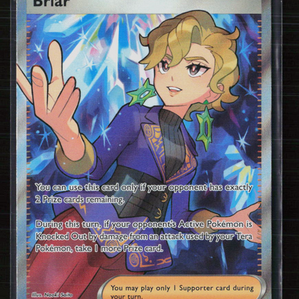 Pokemon 2024 Stellar Crown Briar UR FA #163/142