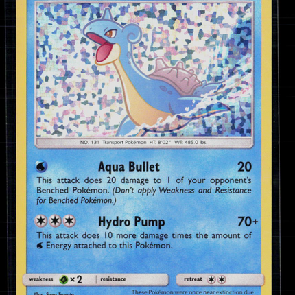 Pokemon 2019 Detective Pikachu Lapras #5/12