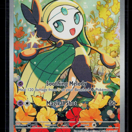 Pokemon Mega Evolution Meloetta FA #MEP EN 026