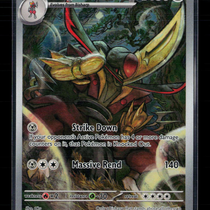 Pokemon Scarlet & Violet Kingambit FA #SVP EN 130