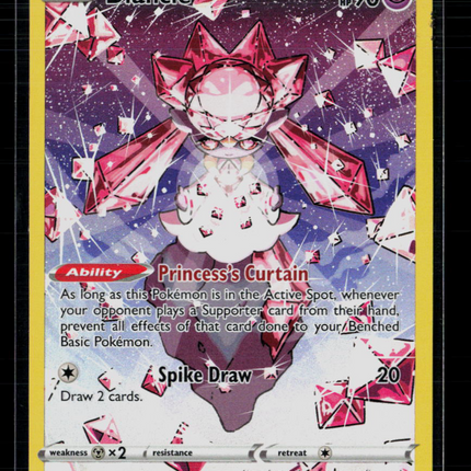 Pokemon 2023 Crown Zenith Diancie AR #GG13/GG70