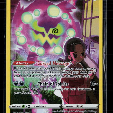 Pokemon 2022 Astral Radiance Spiritomb CHR #TG09/TG30