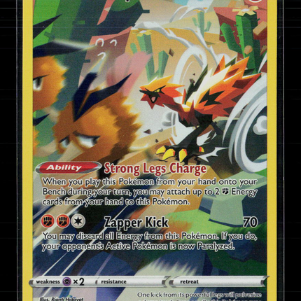 Pokemon 2020 Sword & Shield Galarian Zapdos #SWSH283