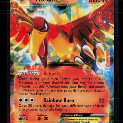Pokemon 2012 Dragons Exalted Ho-Oh EX #22/124