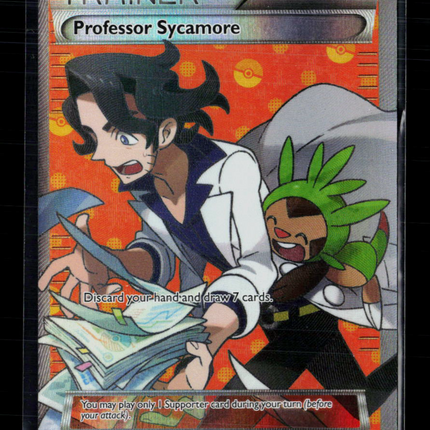 Pokemon 2016 Steam Siege Professor Sycamore FA #114/114