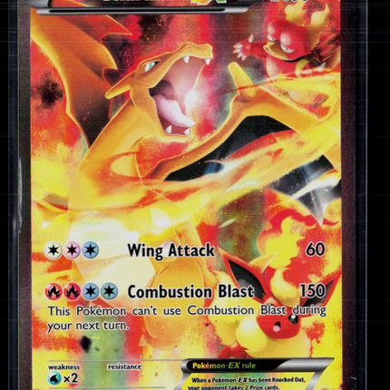 Pokemon 2016 XY Charizard EX FA #XY121