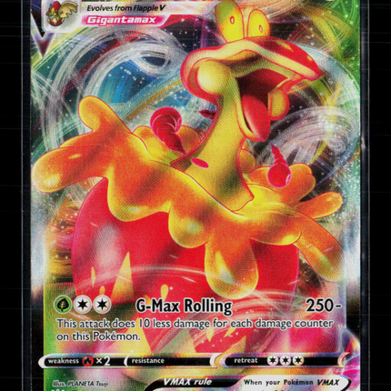 Pokemon 2021 Battle Styles Flapple VMAX #19/163