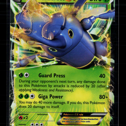 Pokemon 2014 Furious Fists Heracross EX #4/111