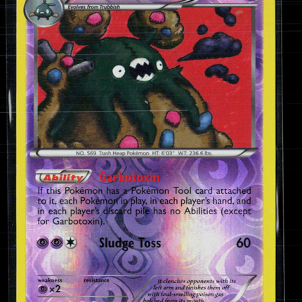 Pokemon 2013 Plasma Blast Garbodor #68/113
