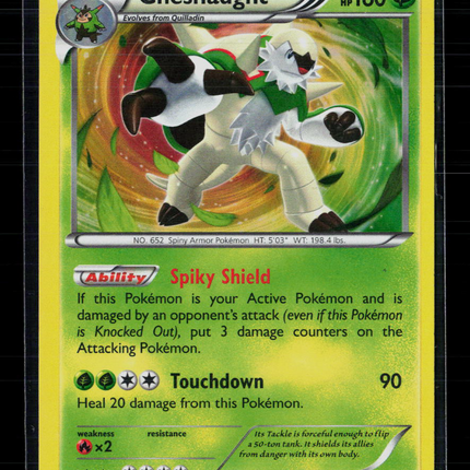 Pokemon 2014 XY Chesnaught #14/146