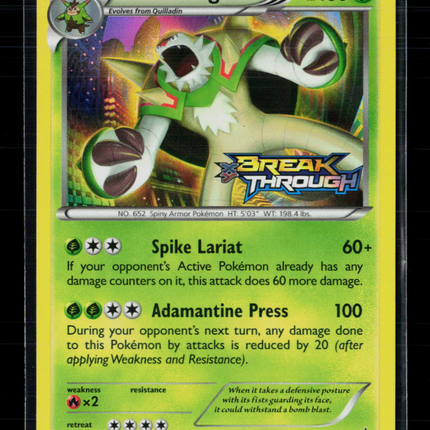 Pokemon 2015 BREAKthrough Chesnaught #XY68