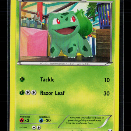 Pokemon 2012 Dark Explorers Bulbasaur #1/108