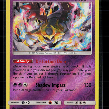 Pokemon 2018 Lost Thunder Giratina #97/214 Reverse Holo