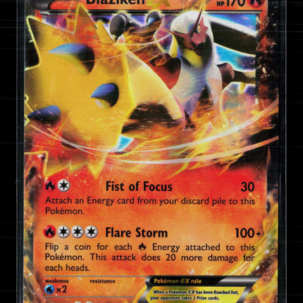 Pokemon XY Blaziken EX #XY54