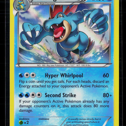 Pokemon 2014 Phantom Forces Feraligatr #17/119