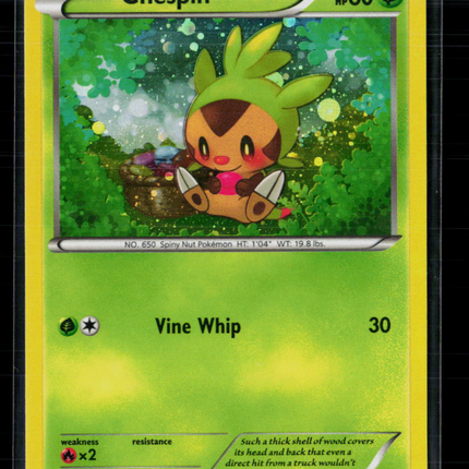 Pokemon XY Promos Chespin #XY88