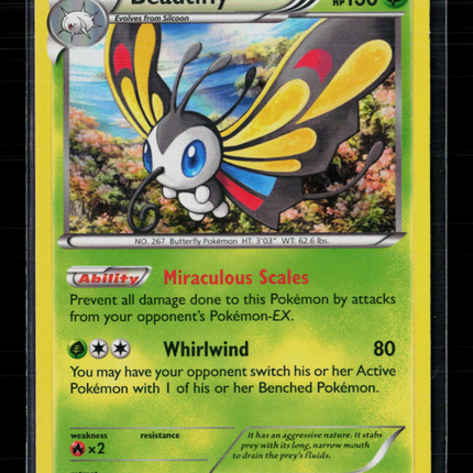 Pokemon 2015 Roaring Skies Beautifly #5/108