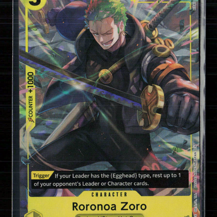 One Piece Roronoa Zoro (Illustration) One Piece Promotion Cards UC OP07-113 Foil