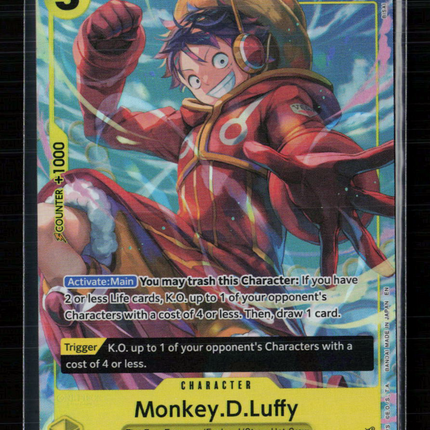 One Piece Monkey.D.Luffy (Illustration) One Piece Promotion Cards SR OP07-109
