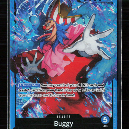 One Piece Buggy (OP09-042) Starter Deck 25: BLUE Buggy L • OP09-042 Foil