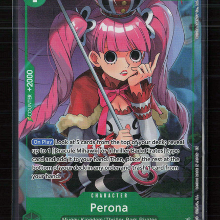 One Piece Perona One Piece Promotion Cards R • OP09-034 Foil