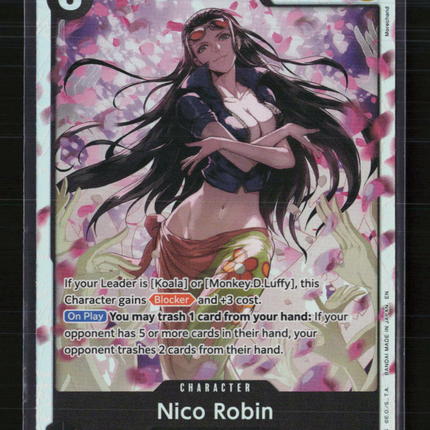 One Piece Nico Robin Legacy of the Master SR • OP12-087 Foil