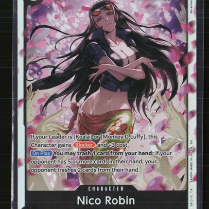 One Piece Nico Robin Legacy of the Master SR • OP12-087 Foil