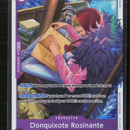 One Piece Donquixote Rosinante Royal Blood SR • OP10-072 Foil