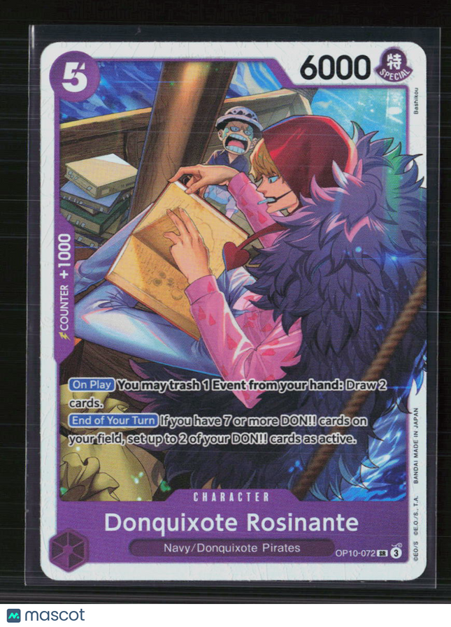 One Piece Donquixote Rosinante Royal Blood SR • OP10-072 Foil