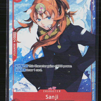 One Piece Sanji (Parallel) Royal Blood SR • OP10-005 Foil