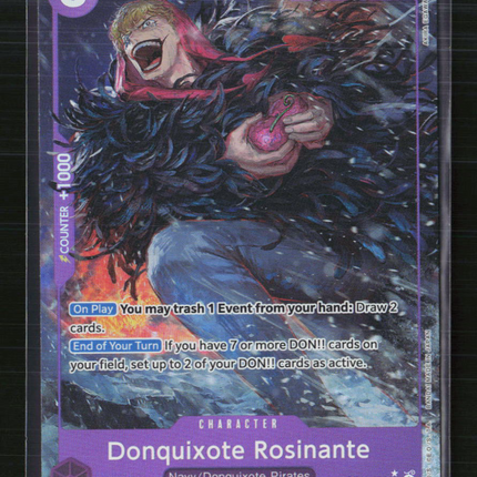 One Piece Donquixote Rosinante (Parallel) Royal Blood SR • OP10-072 Foil