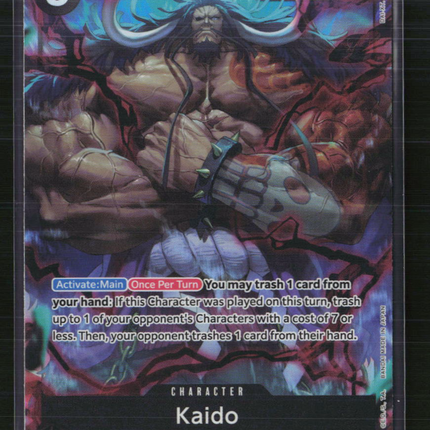One Piece Kaido (Parallel) Two Legends SR • OP08-079 Foil