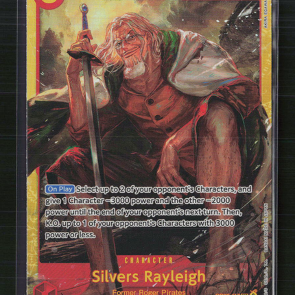 One Piece Silvers Rayleigh Two Legends SEC • OP08-118 Foil