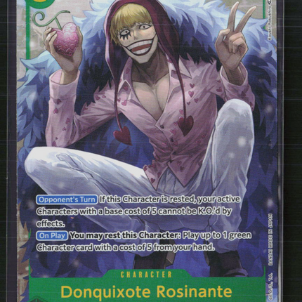 One Piece Donquixote Rosinante Kingdoms of Intrigue SEC OP04-119 Foil