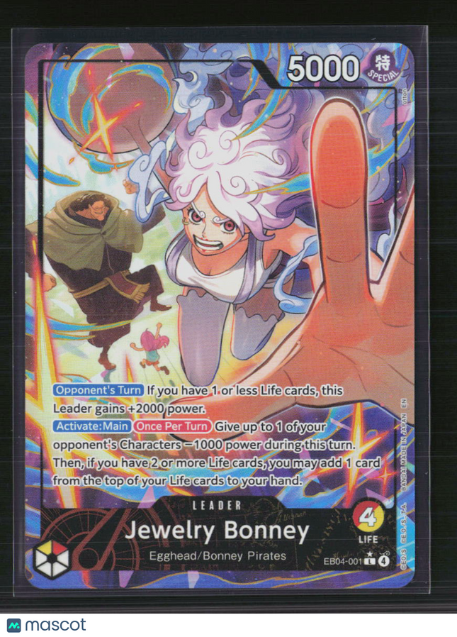 One Piece Jewelry Bonney (Alt Art) Adventure on Kami's Island L • EB04-001 Foil