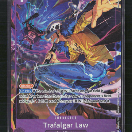 One Piece Trafalgar Law (Box Vol.6) One Piece Promotion Cards PR P-093 Foil