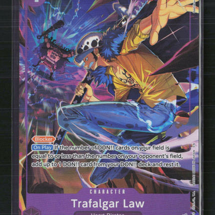 One Piece Trafalgar Law (Box Vol.6) One Piece Promotion Cards PR P-093 Foil