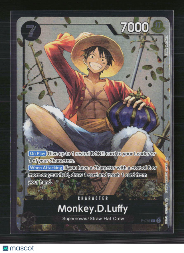 One Piece Monkey.D.Luffy (Tin PackVol. 2) One Piece Promotion Cards PR P-075