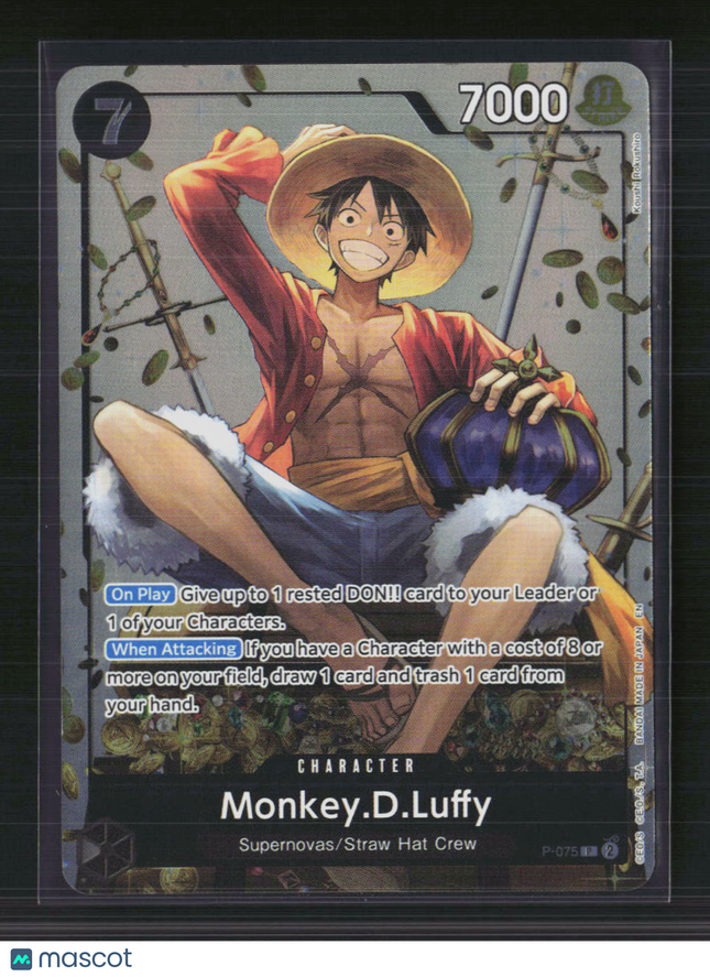 One Piece Monkey.D.Luffy (Tin PackVol. 2) One Piece Promotion Cards PR P-075
