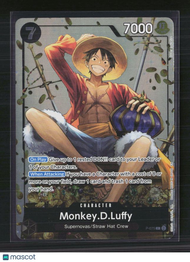 One Piece Monkey.D.Luffy (Tin PackVol. 2) One Piece Promotion Cards PR P-075