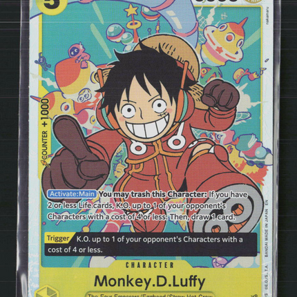 One Piece Monkey.D.Luffy (109) 500 Years in the Future SR • OP07-109 Foil