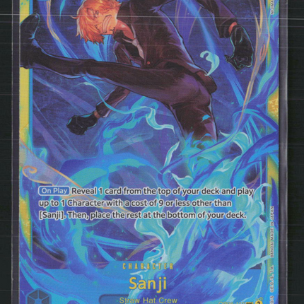 One Piece Sanji Wings of the Captain SEC • OP06-119 Foil