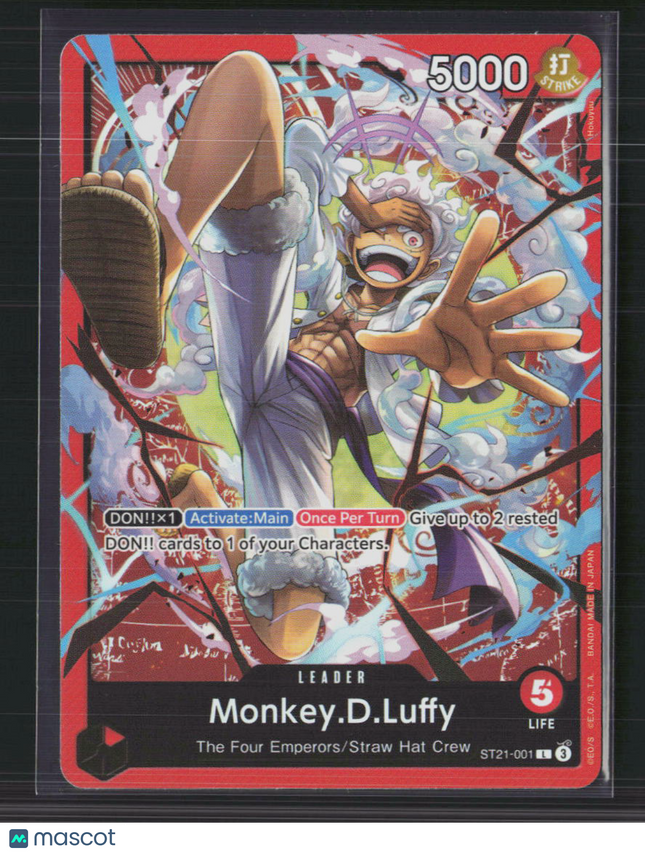 One Piece Monkey.D.Luffy (001) Starter Deck EX: Gear 5 L • ST21-001 Foil