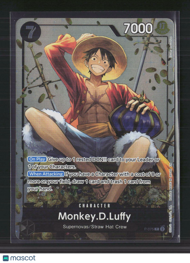 One Piece Monkey.D.Luffy (Tin PackVol. 2) One Piece Promotion Cards PR P-075