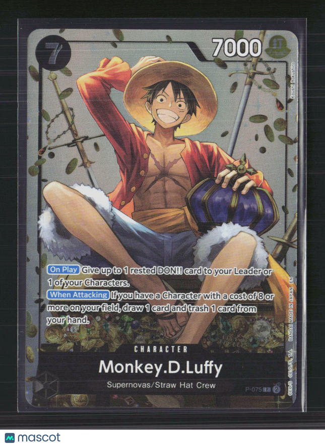 One Piece Monkey.D.Luffy (Tin PackVol. 2) One Piece Promotion Cards PR P-075