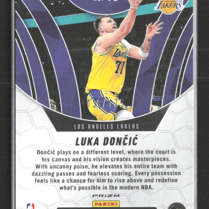 2025 Panini Mosaic Elevate Luka Dončić #16 Purple /175