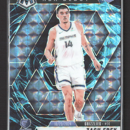 2025 Panini Mosaic Zach Edey #251 Genesis RC