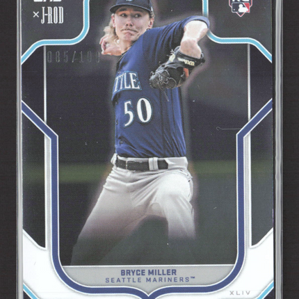 2023 Topps x J-Rod Bryce Miller #47 RC 085/100