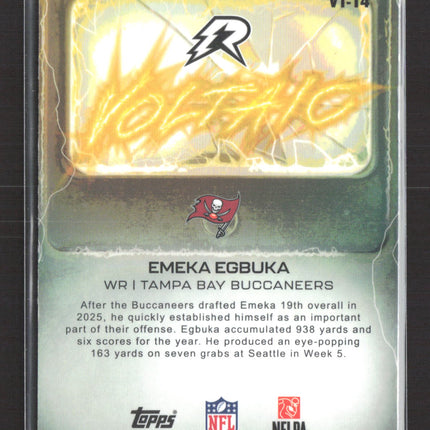 2026 Topps Resurgence Voltaic Emeka Egbuka #VT-14 RC
