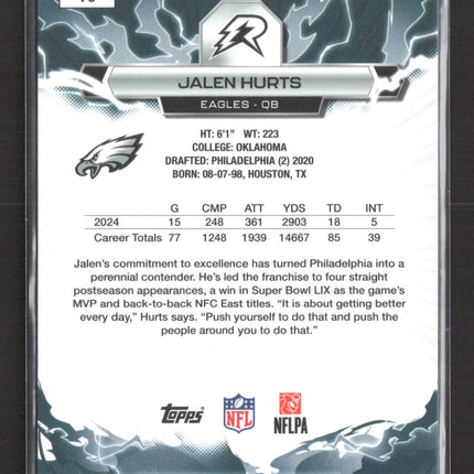2026 Topps Resurgence Jalen Hurts #79 168/250